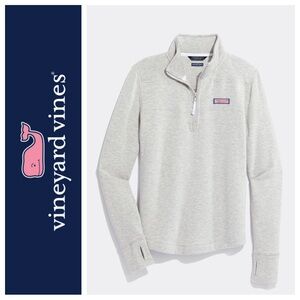 Vineyard Vines Dreamcloth® Relaxed Fit Shep Shirt Light Heather Gray Medium NWT!